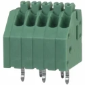 Phoenix Contact PTSA 0.5/5-2.5-Z Series 45° PCB Terminal Block, 5 Contacts, 2.5 mm Pitch, 1 Row 1990038