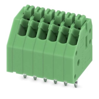Phoenix Contact PTSA 0.5/6-2.5-F Series 45° PCB Terminal Block 6 Contacts 2.5 mm Pitch 1 Row 1989780
