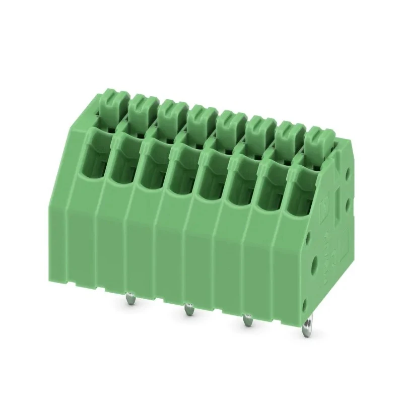 Phoenix Contact PTSA Series 45° PCB Terminal Block 2.5 mm Pitch 8 Contacts 2A 800V 1 Row 1990067