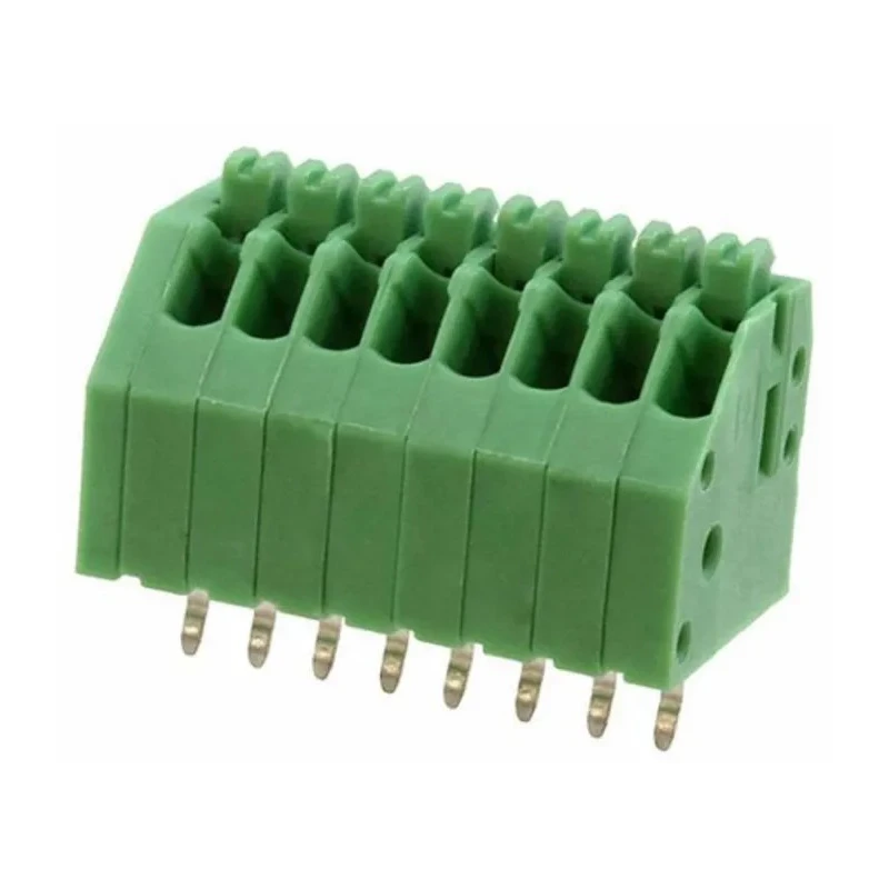 Phoenix Contact PTSA 0.5/8-2.5-F Series 45° PCB Terminal Block 8 Contacts 2.5 mm Pitch 1 Row 1989803