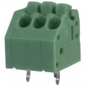 Phoenix Contact PTSA Series 3-Contact 3.5 mm Pitch 45° PCB Terminal Block 200V 8A 1985205