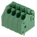 Phoenix Contact 45° PCB Terminal Block, 4 Contacts, 3.5 mm Pitch, 200 V, 8 A, Polyamide Housing, PTSA 1.5/4-3.5-Z 1985218