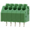 Phoenix Contact PTSA 1.5/5-3.5-F Series 45° PCB Terminal Block, 5 Contacts, 3.5 mm Pitch, 1 Row 1984992