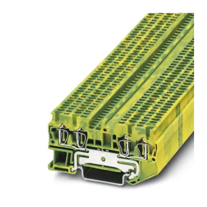Phoenix Contact Feed Through Terminal Block Green Yellow 1.5mm² 1-Level Spring Cage 6kV 3031209