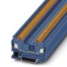 Phoenix Contact QTC 2.5 BU Series Feed Through Terminal Block Blue, 800V, 24A, Quick Connect, 0.5 - 2.5 mm², 1-Level 3206429