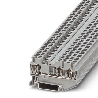 Phoenix Contact Feed Through Terminal Block Grey 1.5mm² 3-Level Spring Cage 500V 17.5A 3031128