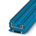 Phoenix Contact ST 4 BU Series Feed Through Terminal Block Blue, 0.2mm² to 6 mm², 1-Level, Spring Cage, 800V, 32A 3031377