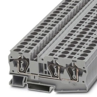 Phoenix Contact Feed Through Terminal Block 52A, 0.2mm² to 10mm², Spring Cage, IECEx, ATEX Certified 3036466
