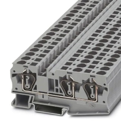 Phoenix Contact Feed Through Terminal Block 52A, 0.2mm² to 10mm², Spring Cage, IECEx, ATEX Certified 3036466