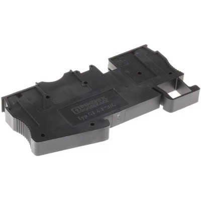 Phoenix Contact C Series DIN Rail Terminal Block Black 0.08mm² to 4 mm², 1-Level Fused, Spring Cage 3036372