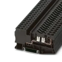 Phoenix Contact C Series DIN Rail Terminal Block Black 0.08mm² to 4 mm², 1-Level Fused, Spring Cage 3036372