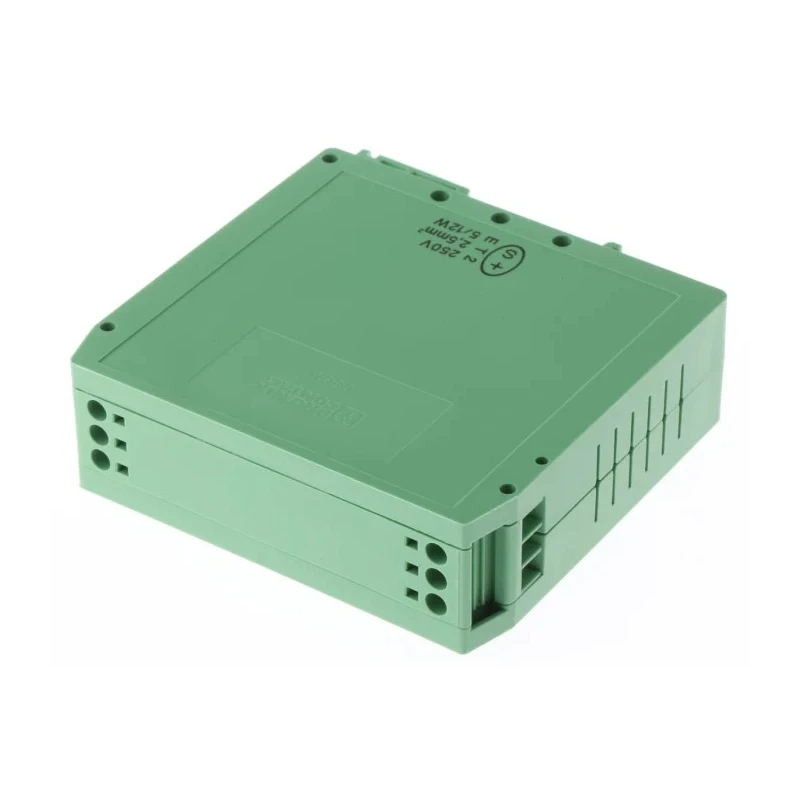 Phoenix Contact Electronic Housing DIN Rail Enclosure Polyamide UEGM Series 85.5mm H x 79mm L x 25mm W 2792015