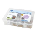 Vishay Through Hole Ceramic Capacitor Kit 80 Pieces 300V AC to 440V AC, 1nF to 10nF Capacitance VY2-KIT-MS