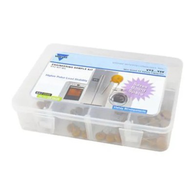 Vishay Through Hole Ceramic Capacitor Kit 80 Pieces 300V AC to 440V AC, 1nF to 10nF Capacitance VY2-KIT-MS