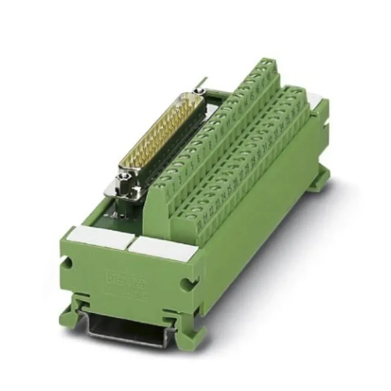 Phoenix Contact 50-Contact Female Interface Module D-Sub Connector DIN Rail Mount 2.5A 2962764