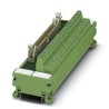 Phoenix Contact 34-Contact Male Interface Module Flat Ribbon Cable Connector DIN Rail Mount 1A 2962599