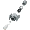 Phoenix Contact RJ45 Connector Female Panel Mount Cat5e IP67, Straight 1 Port 8 Way VS-08-T 1689475