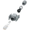 Phoenix Contact RJ45 Connector Female Panel Mount Cat5e IP67, Straight 1 Port 8 Way VS-08-T 1689475