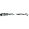 Phoenix Contact Female 4 Way M12 to 4 Way Unterminated Sensor Actuator Cable 24V 5m 1694826