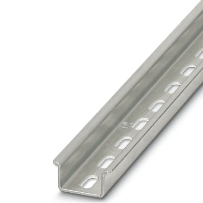 Phoenix Contact Steel Perforated DIN Rail 35mm Width 15mm Height 755mm Length 1207679