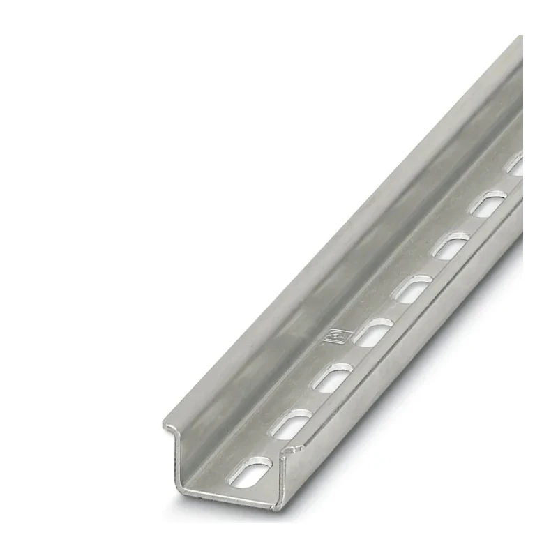 Phoenix Contact Steel Perforated DIN Rail 35mm Width 15mm Height 755mm Length 1207679