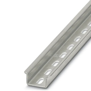 Phoenix Contact Steel DIN Rail 1,155 mm Length x 35 mm Width x 15 mm Height 1207695