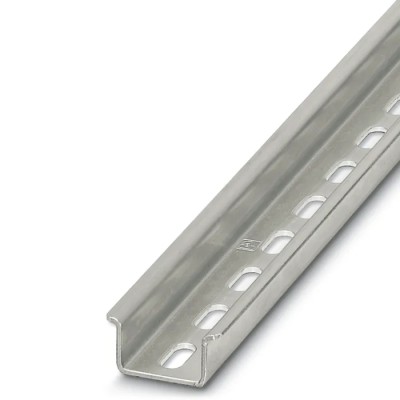 Phoenix Contact Steel DIN Rail 1,155 mm Length x 35 mm Width x 15 mm Height 1207695