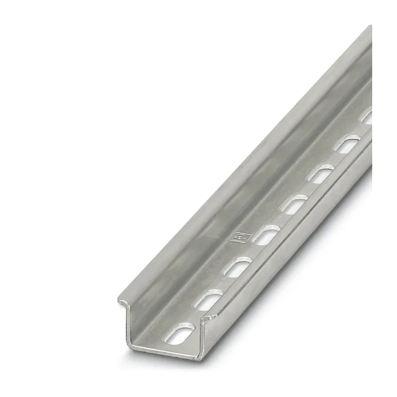 Phoenix Contact Steel DIN Rail 1,155 mm Length x 35 mm Width x 15 mm Height 1207695