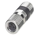 Phoenix Contact Circular Connector Cable Mount Socket Female 3 Contacts M8 4A 60V DC IP68 SACC Series 1506778