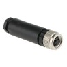 Phoenix Contact Circular Connector Socket Female 3 Contacts Cable Mount M8 Connector IP67, SACC Series 1506888