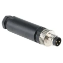 Phoenix Contact Circular Connector Cable Mount with 3 Contacts M8 Plug Male IP68 SACC Series 1501252