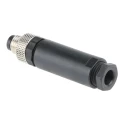 Phoenix Contact Circular Connector Cable Mount with 3 Contacts M8 Plug Male IP68 SACC Series 1501252