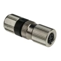 Phoenix Contact Industrial Circular Connector, Cable Mount Socket, 4 Contacts, M8, Female, IP68, SACC Series 1506781