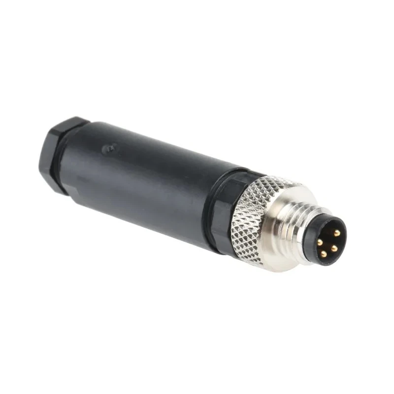 Phoenix Contact Circular Connector Cable Mount 4 Contacts M8 Plug Male IP67 SACC Series 1501265