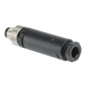 Phoenix Contact Circular Connector Cable Mount 4 Contacts M8 Plug Male IP67 SACC Series 1501265