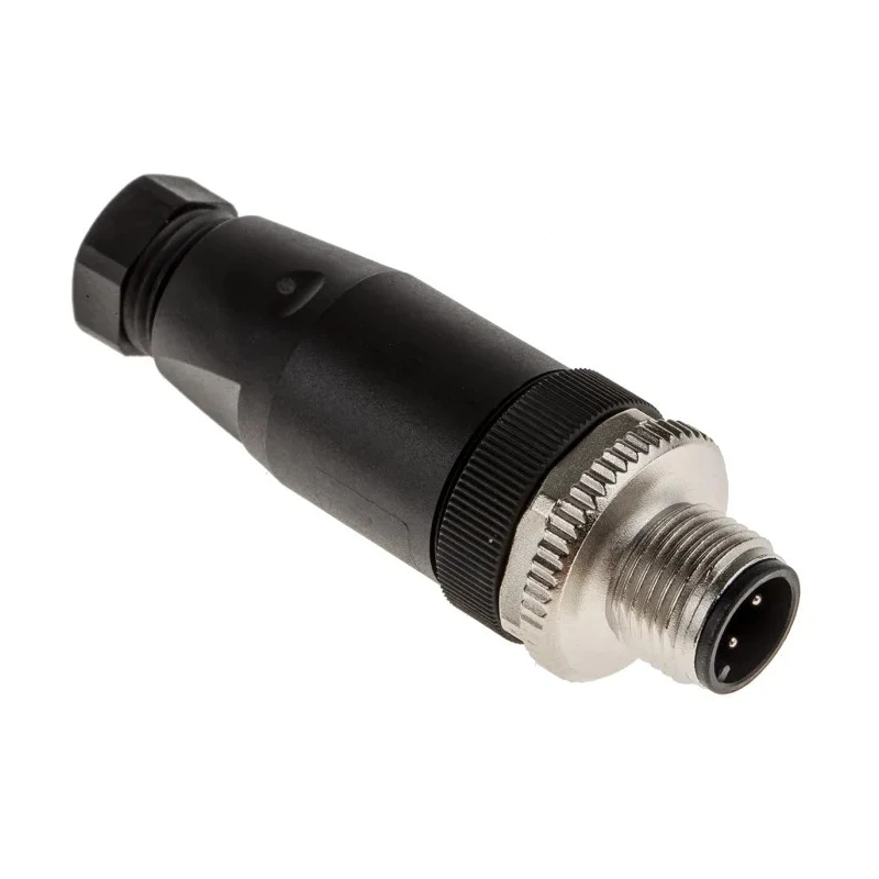 Phoenix Contact Circular Connector Cable Mount 4 Contacts M12 Plug Male IP67 SACC Series 1662528
