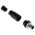 Phoenix Contact Circular Connector Cable Mount 4 Contacts M12 Plug Male IP67 SACC Series 1662528