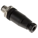 Phoenix Contact Circular Connector Cable Mount 4 Contacts M12 Plug Male IP67 SACC Series 1662528