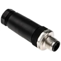 Phoenix Contact Industrial Circular Connector, 5 Contacts, Cable Mount, M12 Size, Male Plug, IP67, 60V, 25A, SACC 1681460