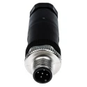 Phoenix Contact Industrial Circular Connector, 5 Contacts, Cable Mount, M12 Size, Male Plug, IP67, 60V, 25A, SACC 1681460