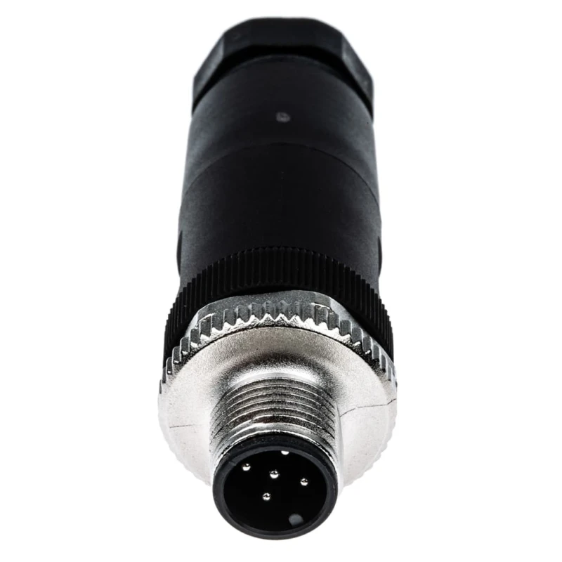 Phoenix Contact Industrial Circular Connector, 5 Contacts, Cable Mount, M12 Size, Male Plug, IP67, 60V, 25A, SACC 1681460
