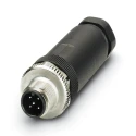 Phoenix Contact Industrial Circular Connector, 5 Contacts, Cable Mount, M12 Size, Male Plug, IP67, 60V, 25A, SACC 1681460