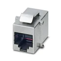 Phoenix Contact BU Series 1 Port RJ45 Shielded Modular Coupler Cat5e RJ45