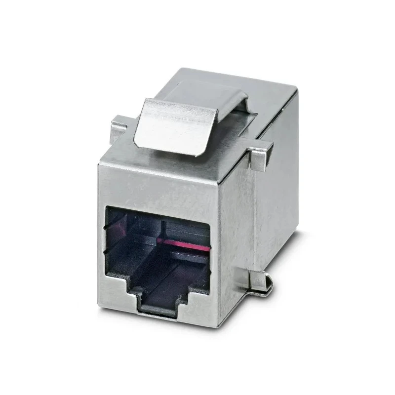 Phoenix Contact BU Series 1 Port RJ45 Shielded Modular Coupler Cat5e RJ45