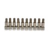 Phoenix Contact FBRNI Series Fixed Bridge for DIN Rail Terminal Blocks 5.2 mm Pitch 10 Positions Copper Silver 2770639