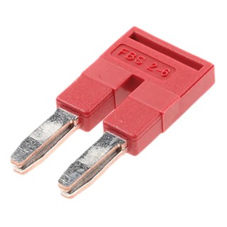 Phoenix Contact Jumper Bar Copper Red for DIN Rail Terminal Blocks FBS 2-6 Series 3030336