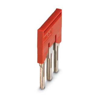 Phoenix Contact Plug-In Bridge for DIN Rail Terminal Blocks Copper Red FBS3-8 