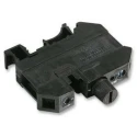 Phoenix Contact Fuse Modular Terminal Block UK 10-DREHSI (5X20) Series, Black, 0.5mm² to 16mm² Wire Size, 1-Level 3005109