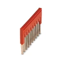 Phoenix Contact Jumper Bar FBS 10-4 Series for DIN Rail Terminal Blocks 17.5A 4.2mm Pitch Copper 3030158