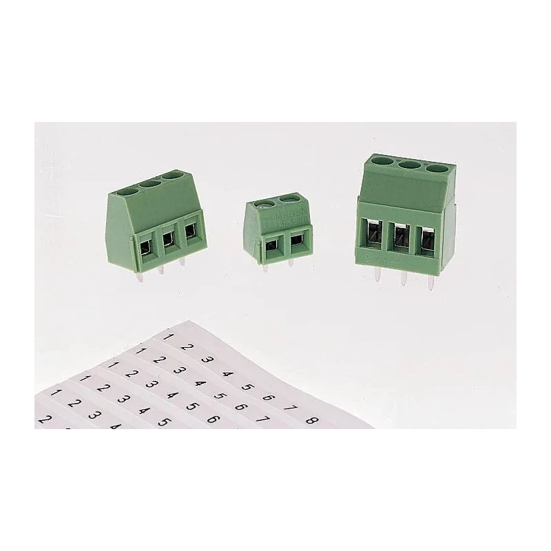 Phoenix Contact MKDS 3/8-5.08 Series Horizontal PCB Terminal Block, 8 Contacts, 5.08 mm Pitch, 400 V, 24A 1712708